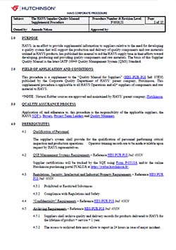 p-0310 Supplier Quality Manual